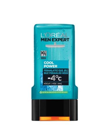 L'Oreal Paris Men Expert Cool Power Refreshing Shower Gel 300 Ml X 10 Pcs - Buy Online on GoSupps.com