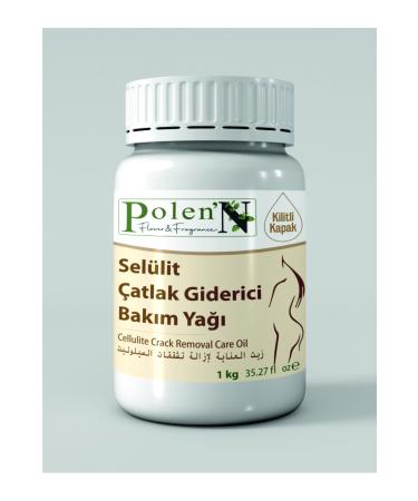 Pollen'n Flower&Fragrance Cellulite Crack Prevention Care Oil 1 kg 1 lt Pure