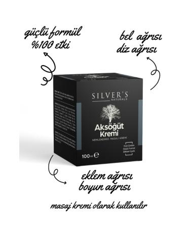 Silver's Naturals White Willow Extract Pain and Massage Cream-100 ml