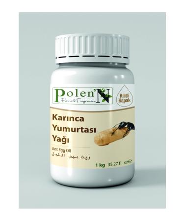 pollen'n flower&fragrance Ant Egg Oil 1 Kg 1 Lt Pure Raw Material