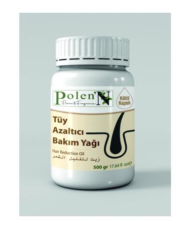 pollen'n flower&fragrance Hair Reducing Care Oil 500 Gr. Pure