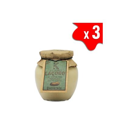 LA OKO 1050 grams Sugar-free Additive-free Gluten-free Vegan Lightly Roasted (RAW) Peanut Butter with Chips
