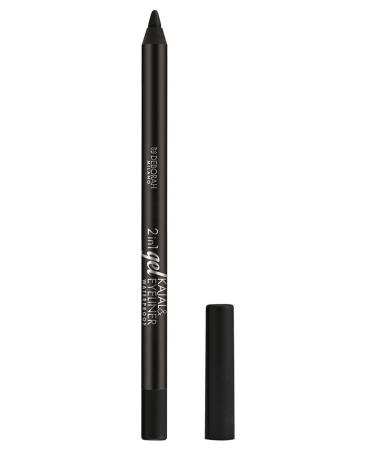 Deborah 2in1 Gel Kajal & Eyeliner Pencil Eye Pencil 01 Black