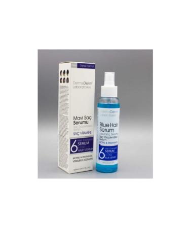 DermaDerm Blue Hair Care Water and Serum 125 ml Hair Strengthening Serum - Buy Online on GoSupps.com