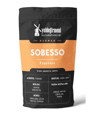Yelde irmeni Kurukahvecisi Sobesso Espresso Coffee 500 gr