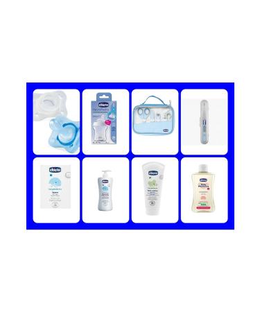 Chicco Newborn 8-Piece First Needs 1st Set Boy