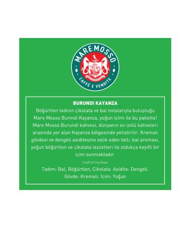 Mare Mosso Caffe Vendite Burundi Local Ground Filter Coffee 250 gr - Buy Online on GoSupps.com