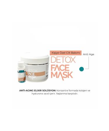 AVE TOUCH Detox Face Mask & Anti-Aging Elixir Solution - Anti-Aging Face Care Mask