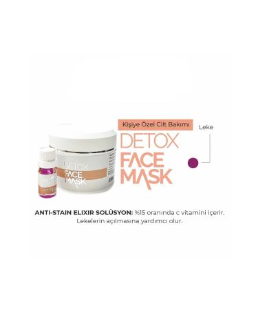 AVE TOUCH Detox Face Mask & Anti-stain Elixir Solution - Anti-Stain Face Care Mask