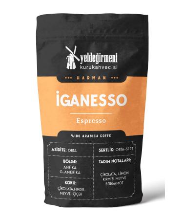 Yelde irmeni Kurukahvecisi Iganesso Espresso Coffee 1000 gr
