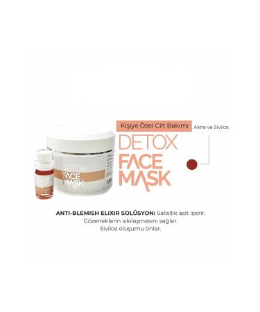 AVE TOUCH Detox Face Mask & Anti-blemish Elixir Solution - Anti-Acne and Pimple Face Care Mask