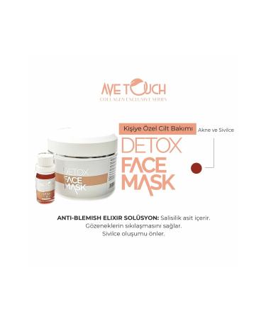 AVE TOUCH Detox Face Mask & Anti-blemish Elixir Solution - Anti-Acne and Pimple Face Care Mask - Buy Online on GoSupps.com