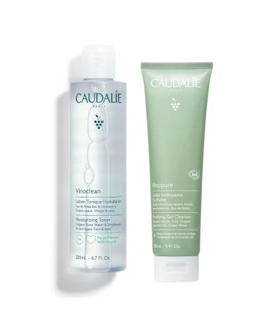 Caudalie Vinoclean Cleansing Tonic 200 ml Vinopure Purifying Cleansing Gel 150 ml | New Season
