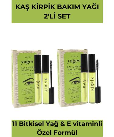 Ya evi Eyebrow Eyelash Care Oil Set of 2