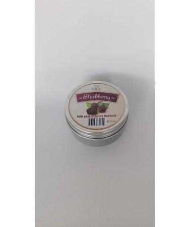 Doris Spa Candle Massage & Body Care Oil 100 ml Blackberry