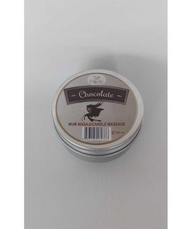 Doris Spa Candle Massage & Body Care Oil 100 ml Chocolate