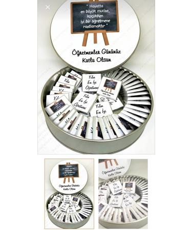 MONO GRUP Mono Design Teachers' Day Special Chocolate Tin Box 45 Pieces Chocolate