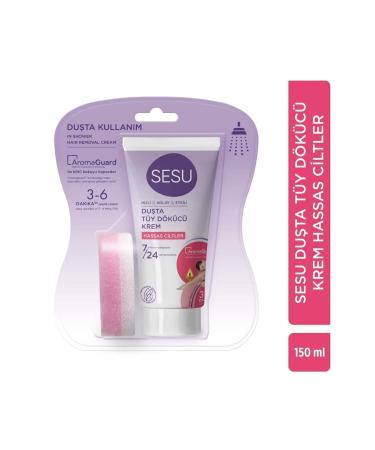 Sesu Ruya In-Shower Hair Removal Cream Sensitive Skin**150 ml