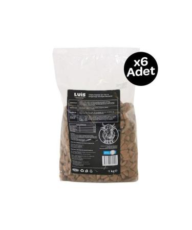 Luis Steak Dog Food 1 Kg X 6 Pieces