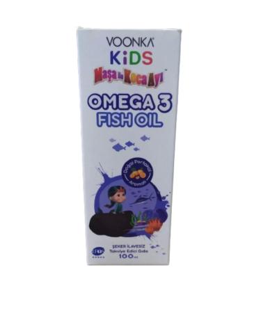 Voonka Kids Masha With Big Bear Omega 3 Fish Oil 100 Ml