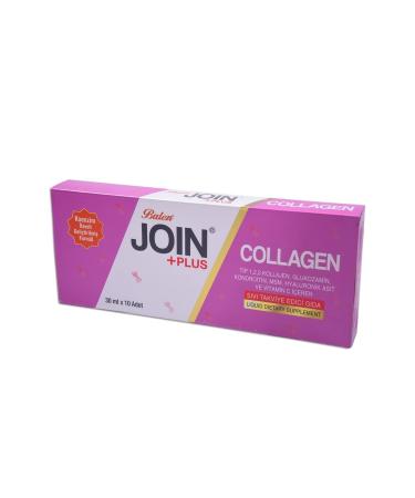 Balen Join+plus Type 1 2 3 Collagen Glucosamine Chondroitin Msm Hyaluronic Acid And Vitamin C Shot
