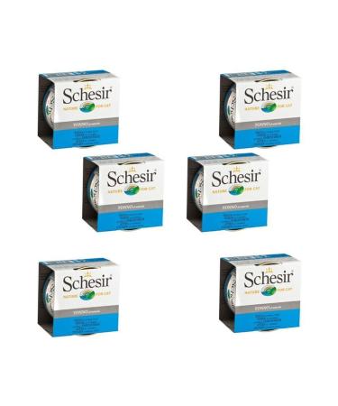 Schesir Canned Tuna Adult Cat Food 85 Gr X 6 Pieces