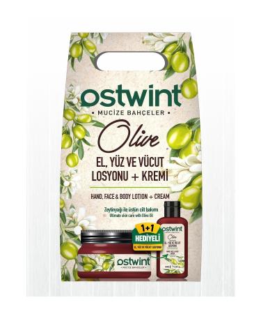 Ostwint Olive Oil Cream & Lotion 300ml 100ml Gift