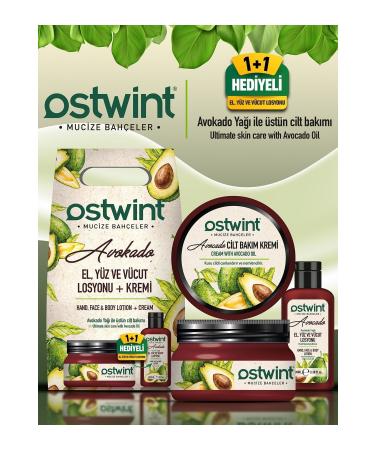 Ostwint Avocado Cream & Lotion 300ml 100ml Gift - Buy Online on GoSupps.com