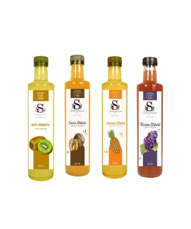 Suheylaana Natural Kiwi Walnut Pineapple and Grape Vinegar 250 Ml