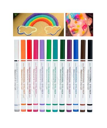 Miss 12 Color Eyeliner & Pen 12 Color Eyeliner