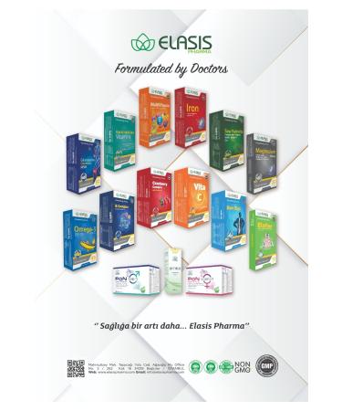 ELAS S PHARMA Elasis (Vitamin B Complex) B Complex 30 Capsules 2 Pack - Buy Online on GoSupps.com