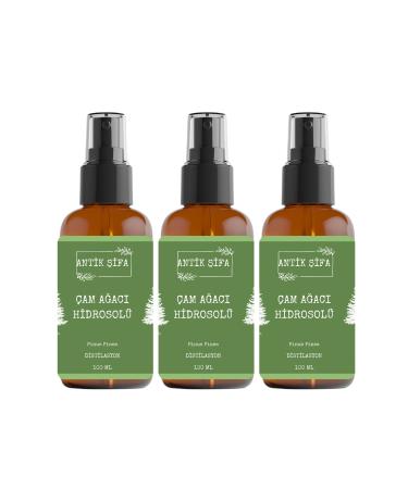 Ancient Healing Pure Pine Tree Hydrosol 300 Ml - (3 X 100 Ml Pine Tree Water)