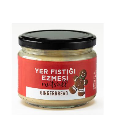Nuts'All Gingerbread Christmas Special Peanut Butter 280 Gr
