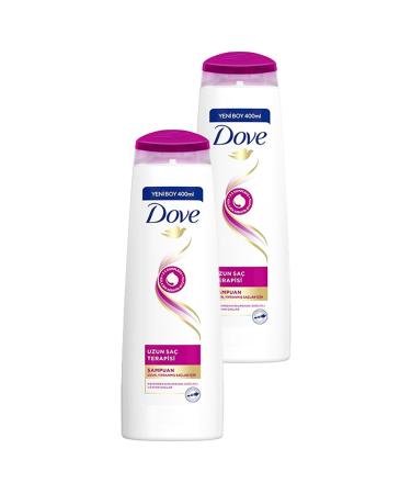 Dove Long Hair Therapy Shampoo 800 Ml (400 Ml X 2)