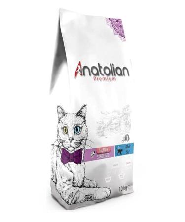 Anatolian Premium Salmon Meat Sterilized Cat Food 10 Kg