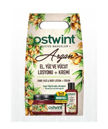 Ostwint Argan Cream & Lotion 300ml 100ml Gift