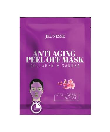 Jeunesse Antiaging Peel Off Mask Collagen Sakura 15 gr Face Mask