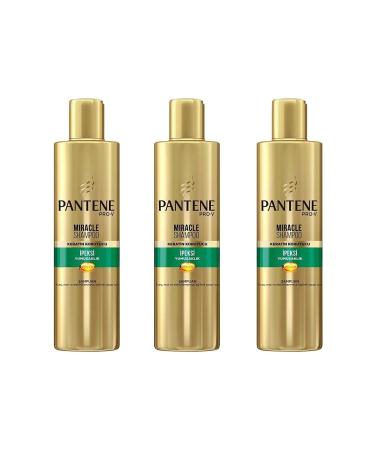 Pantene Miracle Shampoo Silky Soft Keratin Protective 250ml *3 Pieces