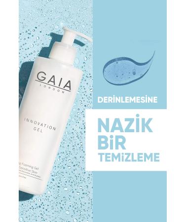 Gaia London Facial Cleansing Gel for Dry and Oily Skin (Innovation Gel) 250 ml - Buy Online on GoSupps.com