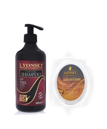 Lyonsey Tea Tree Shampoo 400 ml + Hair Care Conditioner 250 ml