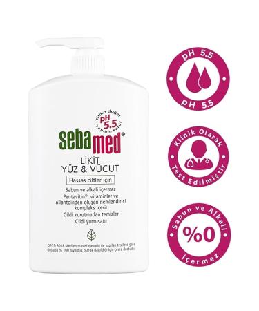 Sebamed Ruya Liquid Face & Body Cleansing Gel 1000ml - Buy Online on GoSupps.com