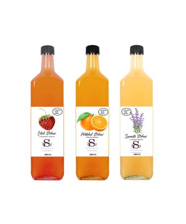 S heylaana Natural Strawberry Orange and Lavender Vinegar 1000 Ml