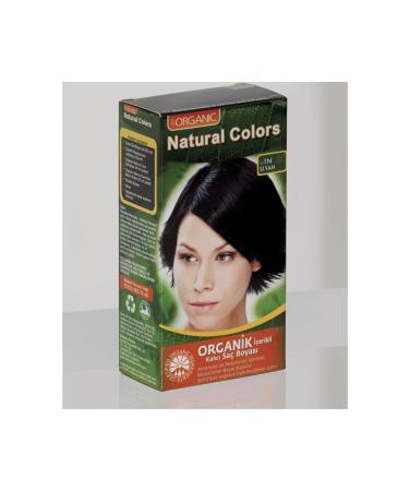 Natural Colors 1n Black Organic Hair Dye