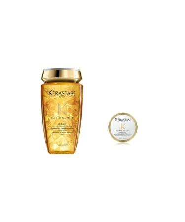 Kerastase Elixir Le Bain Shampoo 250 Ml + Elixir Mask 75 Ml