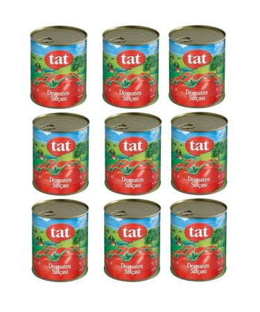 Tat Tomato Paste 830 gr X 9 Pieces