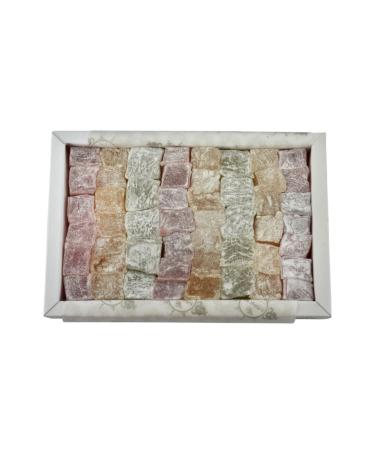 Three Stars Confectionery Mixed Turkish Delight 450 gr (ROSE GUM MINT)