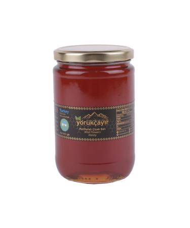 Y r k ay r Organic Polyflora Honey 850g