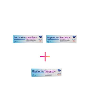 Bepanthol Sensiderm Itch Relief Cream 50gr 3 Pieces