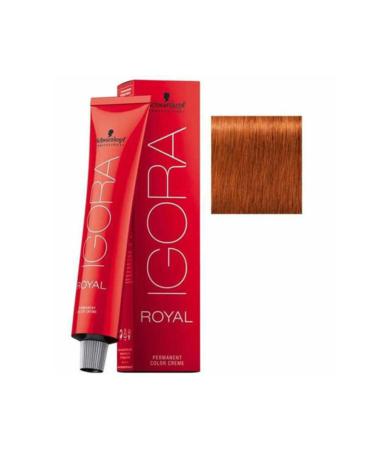 Igora Royal Permanet Color Creme - Hair Dye No: 7-77 Blonde Intense Copper 60ml
