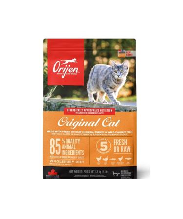 Orijen Original 1.8kg Kitten and Adult Cat Food for All Breeds and Life Stages